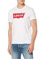 Levis Classic Print Tshirt White Red